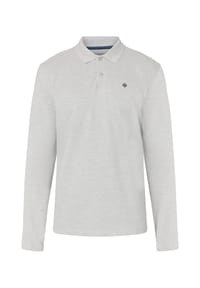GALERIA essentials - Polo1 (Pique), 2 BC04 LIGHT GREY, S - 1 WHITE