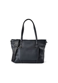 TOM TAILOR JAMILA - Shoppertasche, Kunstleder, Reißverschluss, für Damen - DARK BLUE