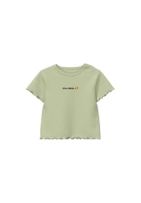 s.Oliver - T-Shirt, Wellensaum, für Babys und Kleinkinder - 7022 GREEN