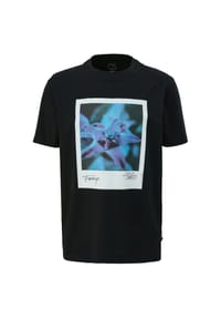 QS - T-Shirt, Baumwolle, für Herren - 01D0  WHITE