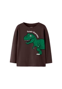 name it® - Longsleeve NEDIN Langarmshirt - braun