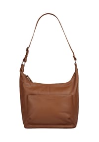 bruno banani - Shopper Echt Leder - beige