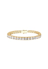 elli. PREMIUM - Armband Tennisarmband Zirkonia Kristall Sparkle 925 Silber - Silber