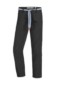 INDICODE - Leinenhose Haverfield - Black