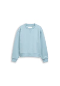 TOM TAILOR - Sweatshirt, Rippbündchen, für Kinder - 30838 TOURMALINE