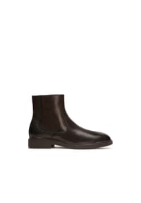 kazar - Braune Lederstiefel mit Reißverschluss - Braun