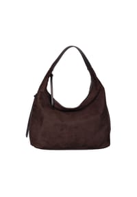 TOM TAILOR AIANA - Schultertasche, Kunstleder, Reißverschluss, für Damen - DARK BROWN
