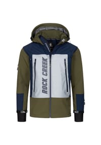 Rock Creek - Jacke Softshell - Schwarz