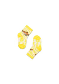 koaa - Pippi Langstrumpf Stripes – Socken - Gelb