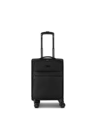 bugatti Valencia Soft - Valencia Soft 4 Rollen Kabinentrolley S 55 cm mit Dehnfalte - black