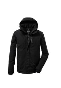 killtec® - Funktionsjacke, atmungsaktiv, wasserdicht, für Herren - 185 SCHWARZ