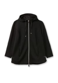 sheego - Sweatjacke - schwarz
