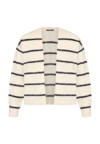 zero - Strickjacke, für Damen - 1982 CREAM/D. BLUE