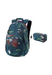 NITRO - Set Stash Set Stash mit 15-Zoll-Laptopfach - BLUR BLUE TRIMS