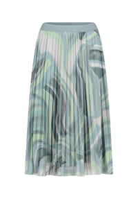 BETTY BARCLAY - Plisseerock mit Gummizug - Mint/Green