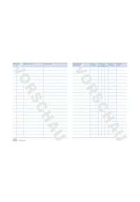 AVERY® Zweckform - Fahrtenbuch 223, 40 Blatt - 