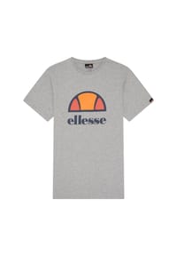 ellesse - Herren T-Shirt DYNE TEE - Kurzarm, Crewneck, Rundhals, Logo-Print - Grau