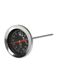 CHEFKOCH trifft FACKELMANN® - Bratenthermometer, 14 cm - SILBER/EDELSTAHL