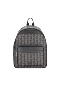 LACOSTE The Blend - Rucksack "The Blend", Canvas, Emblem, Logo-Print - H045 MONOGR.NOIR
