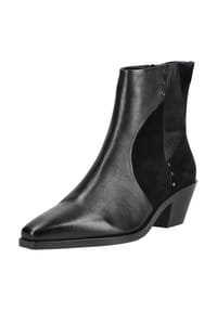 REGARDE LE CIEL - Leder Stiefelette - Schwarz