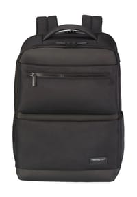 Hedgren - NEXT Rucksack "Byte", gepolstertes Laptopfach, Zweiwegereißverschluss, RFID-Blocker - BLACK/SCHWARZ