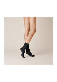KUNERT - Socken Wool Care, Rippbündchen, für Damen - 0070 SCHWA