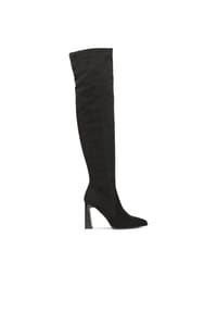 kazar - Schwarze Overknee-Stiefel - Schwarz