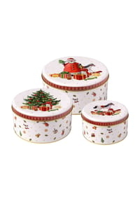 Villeroy & Boch Keksdosen Set Winter Collage Accessoires - Winter Collage - bunt