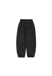 DR.DENIM® - Nanci Mid Barrel - Black Leopard