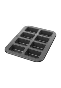 RBV Birkmann - Mini-Kastenform, 8er, 5x4 cm - schwarz