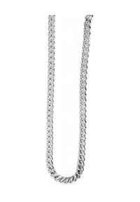 Adelia's - Adelia's Herren Edelstahl Panzerkette Halskette - silber