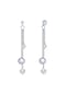 VALERO PEARLS Damen Ohrringe aus 925/- Sterling Silber in Silber mit Süßwasser-Zuchtperle Bild 1