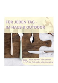 kuppels 6-tlg. Kuchengabel Set - Prisma - taupe