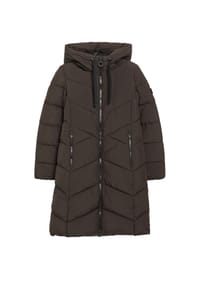 s.Oliver - Steppmantel, Kapuze, für Damen - 7994 GREEN