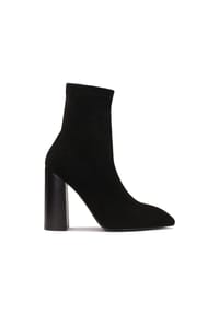 kazar - Schwarze Stiefel aus Stretchmaterial - Schwarz