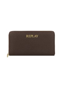 REPLAY - Geldbörse 19 cm - brown cocoa - black