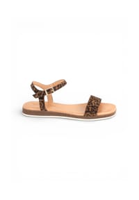 Apple of Eden - Sandale ISA Hochwertige Ledersandale mit modernem Design - CORNFLOWER