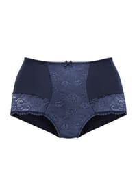LASCANA - Nuance Panty, Spitze, High-Waist, für Damen - 12501 NAVY SOLID