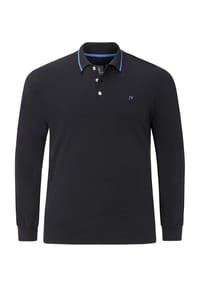 JAN VANDERSTORM - Langarm-Poloshirt ELLIS - dunkelblau