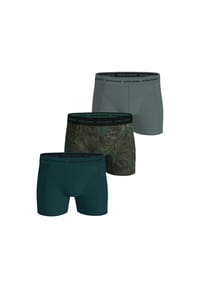 BJÖRN BORG - Herren Boxershorts, 3er Pack - Cotton Stretch Boxer 3P, Unterhose, Baumwolle - Blau