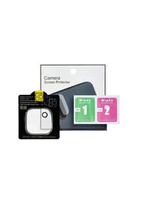 COFI - Vollabdeckendes Kamera Schutzglas 9H für Rückkamera Systeme - Transparent 5x3x1 cm