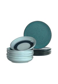 LEONARDO Tafelservice Matera 12er Set - MATERA - blau