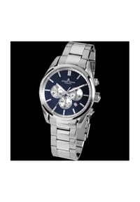 JACQUES LEMANS BARCELONA - Herren Chronograph "42-6.1F" - SILBER