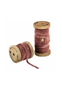 LOBERON Samtband 2er Set Liandis rosa - Geschenkzubehör - rosa