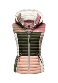 NAVAHOO® - Steppweste Shadaa Multikulti - Multicolour Autumn Leaves