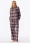 SCHIESSER Schlafanzug, Selected Premium Warming, Baumwolle, für Damen Bild 9