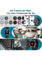 MANIKE K Serie Enigma Radiant Smartwatch stainless steel Silikon, 140 - 210 mm, Schwarz Bild 9