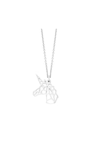 Julie Julsen® - Anhänger mit Kette 925/- Sterling Silber - weiß