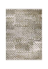 ESPRIT - Kurzflorteppich Jala - Modern gemusterter Kurzflorteppich - sand beige, grau