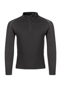 ENDURANCE - Midlayer Halen Jr. aus atmungsaktivem 4-Wege-Funktionsstretch - 1011 Dark Grey Melange